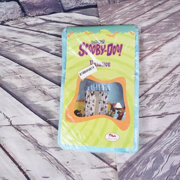 Scooby Doo Window Valance 84" x 15 USA Hanna-Barbe - Picture 3 of 11